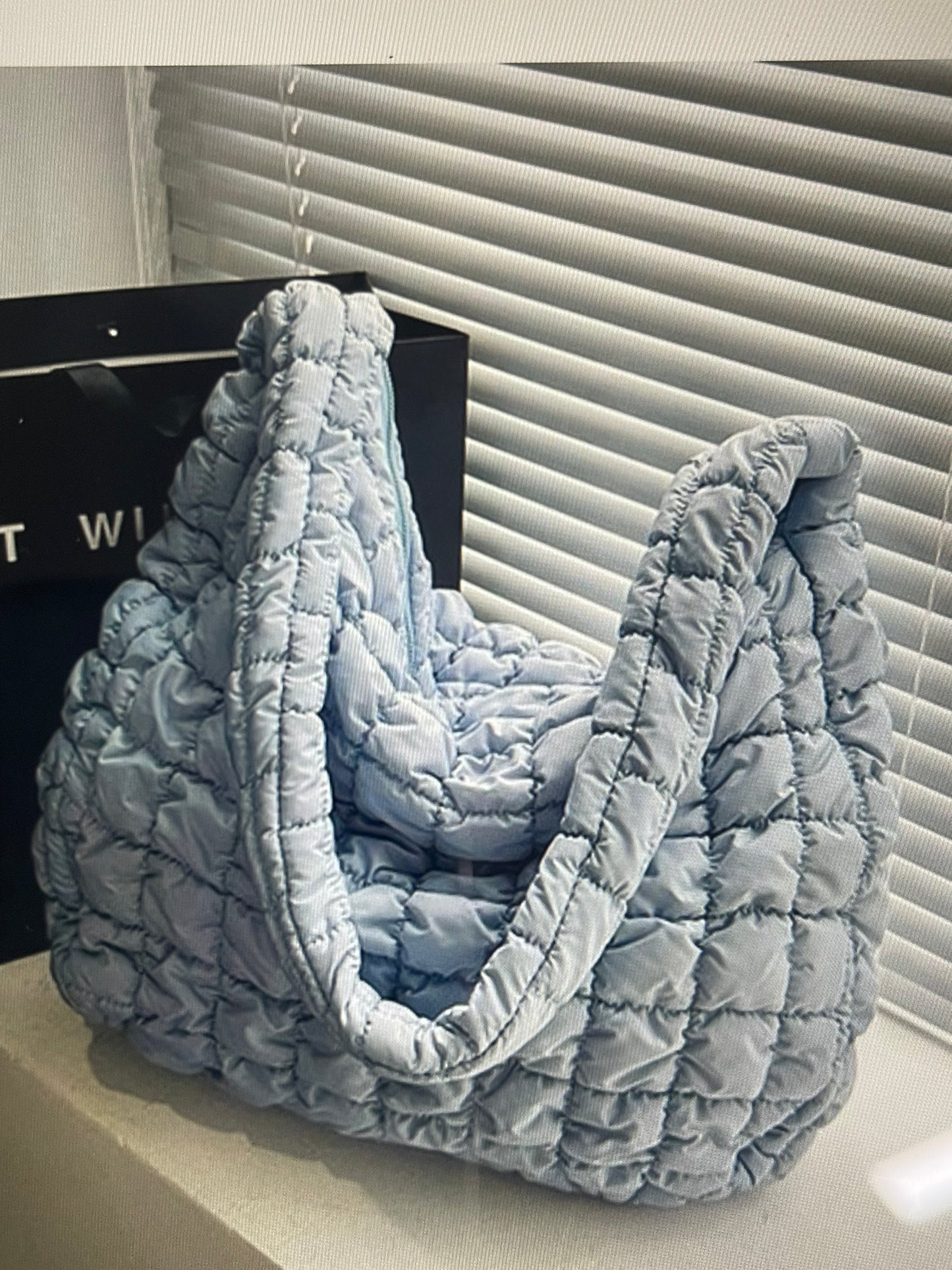 Puff Quilted Tote Bag